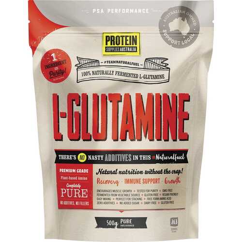 Pure L-Glutamine (Premium Grade) 500g