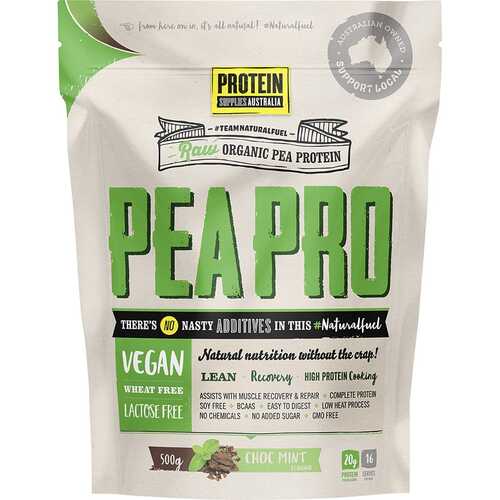 PeaPro Organic Pea Protein - Choc Mint 500g