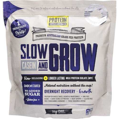 Slow & Grow Casein - Pure 1kg