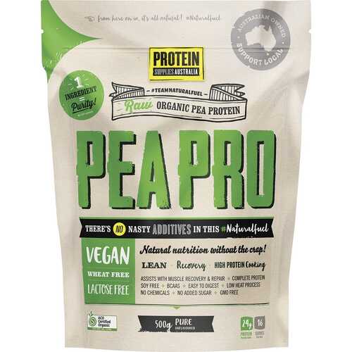 PeaPro Organic Pea Protein - Pure 500g