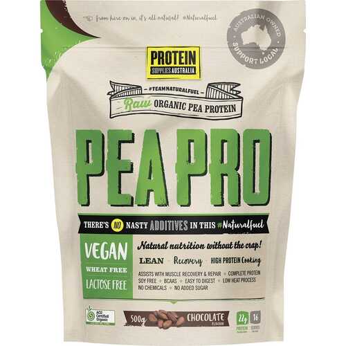 PeaPro Organic Pea Protein - Chocolate 500g
