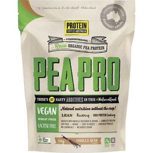 PeaPro Organic Pea Protein - Vanilla 500g