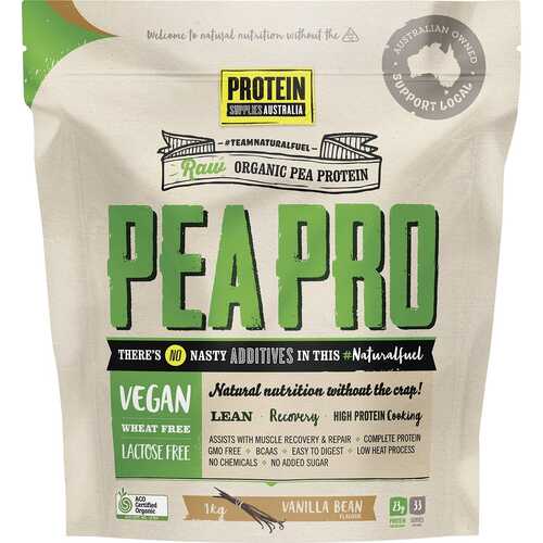 PeaPro Organic Pea Protein - Vanilla 1kg