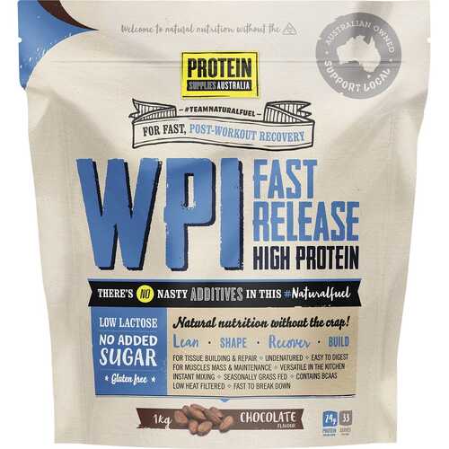 WPI Fast Release Protein - Chocolate 1kg