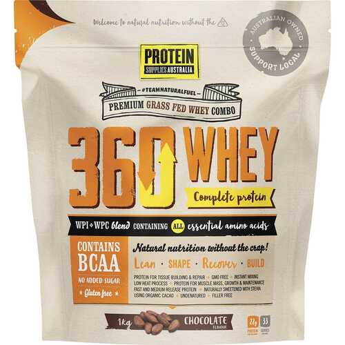 360Whey Complete Protein - Chocolate 1kg