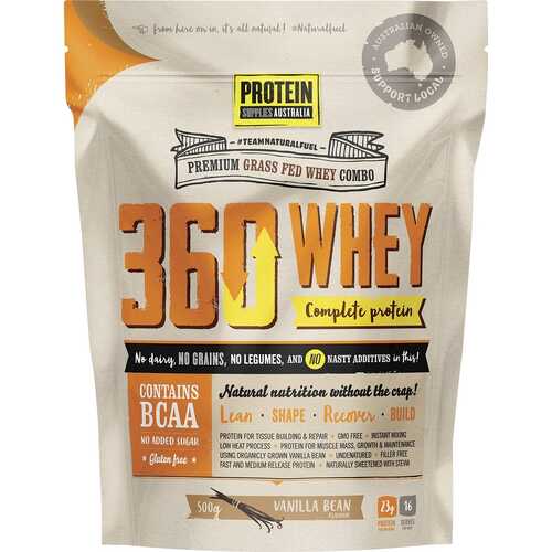 360Whey Complete Protein - Vanilla 500g