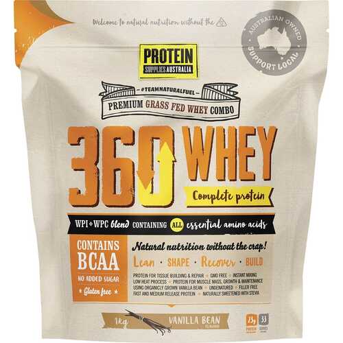 360Whey Complete Protein - Vanilla 1kg