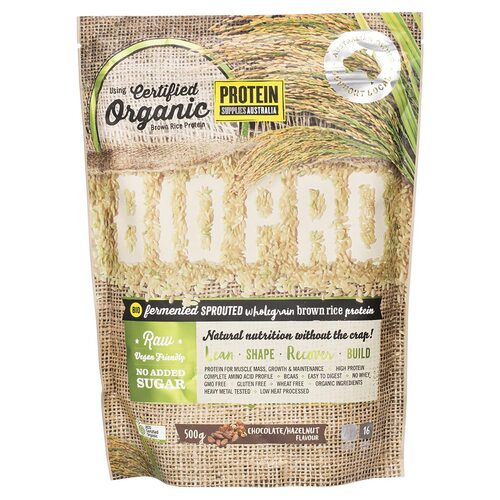 BioPro Organic Protein - Choc Hazelnut 500g