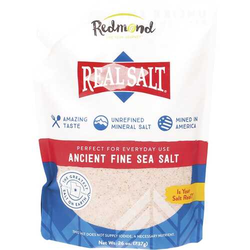 Unrefined Real Salt (Fine) 737g
