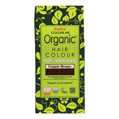 Organic Hair Colour - Copper Brown 100g