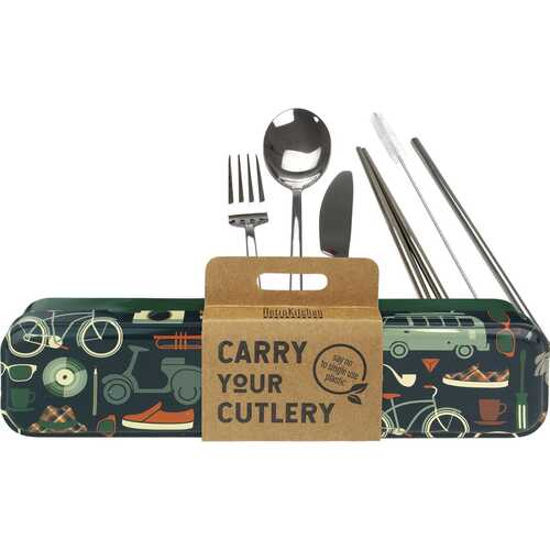 Carry Your Cutlery - Retro Man