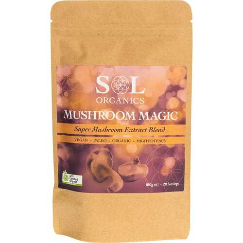 Organic Mushroom Magic Blend 100g