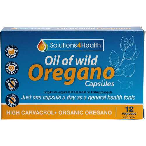 Oil of Wild Oregano Capsules x12