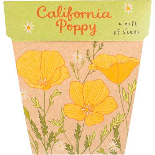 A Gift of Seeds - California Poppy