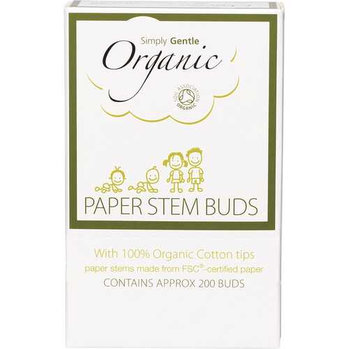 Organic Cotton Buds x200