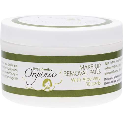 Organic Make-Up Removal Pads x30