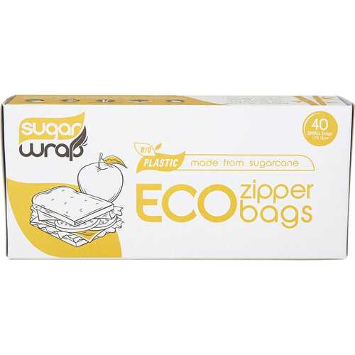 Eco Zipper Bags - Small x40