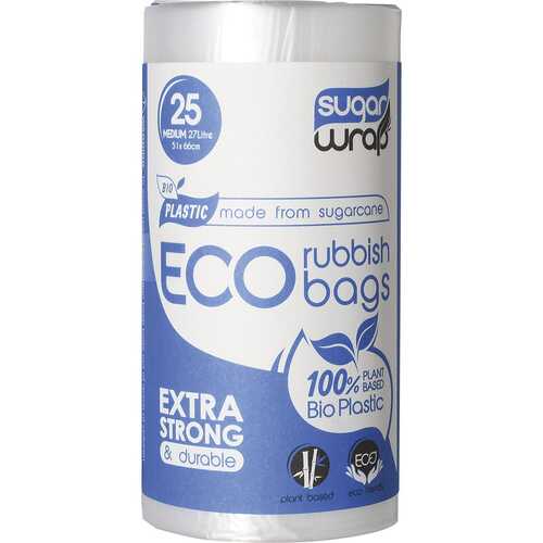 Eco Rubbish Bags - Medium x30