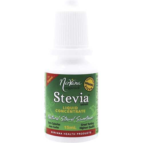 Organic Stevia Liquid Concentrate 15ml