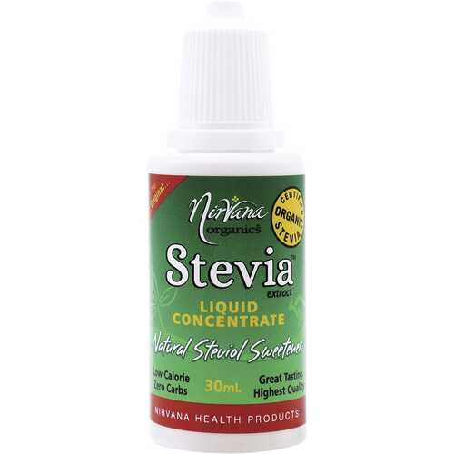 Organic Stevia Liquid Concentrate 30ml