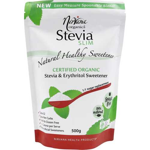 Organic Stevia Slim (+Erythritol) 500g