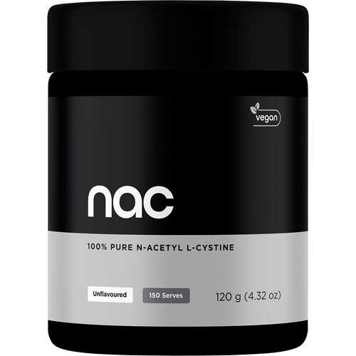 NAC 100% Pure N-Acetyl L-Cystine - Unflavoured 120g