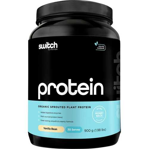 Organic Sprouted Plant Protein - Vanilla 900g
