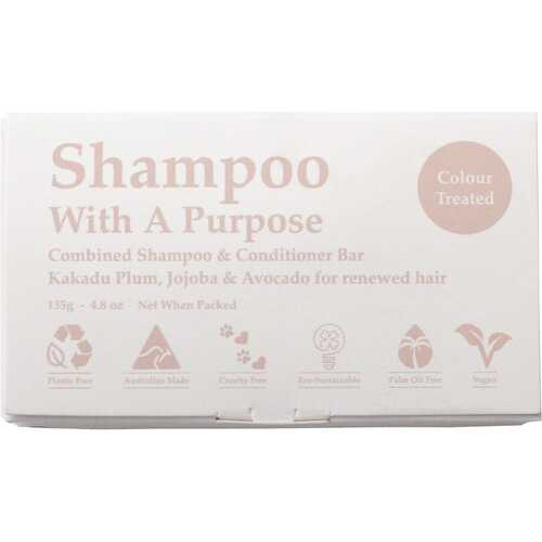 Shampoo & Conditioner Bar - Colour Treated 135g