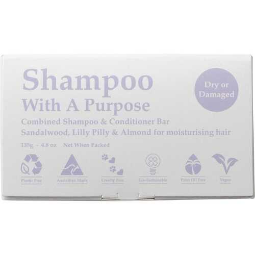 Shampoo & Conditioner Bar - Dry or Damaged 135g