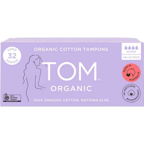 Organic Tampons - Super (6x32 Pack)