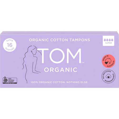 Super Organic Tampons (12x16 Pack)