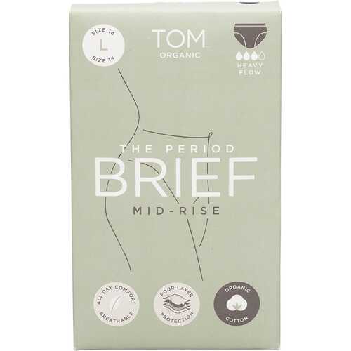 Mid-Rise Period Brief (Size 14 Large) x8
