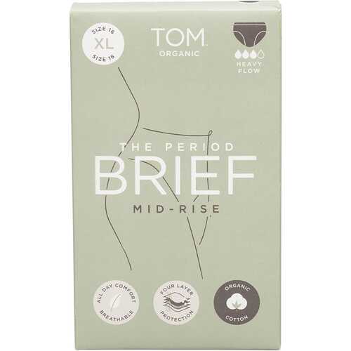Mid-Rise Period Brief (Size 16 Extra Large) x8