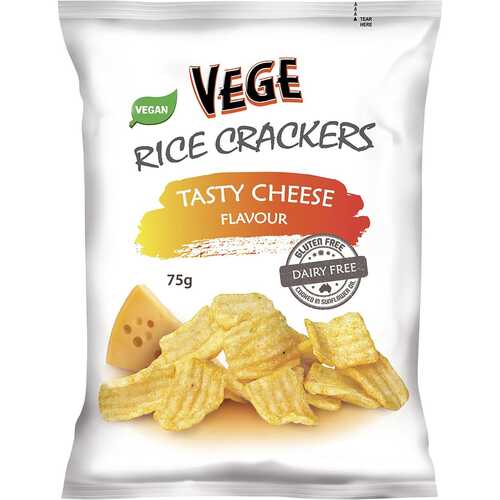 Tasty Cheeze Rice Crackers (5x75g)