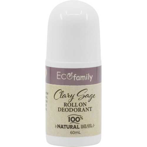 Natural Clary Sage Roll-on Deodorant 60ml