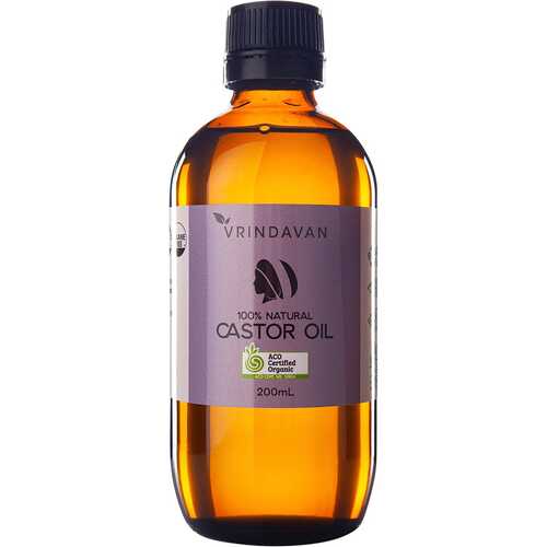 Organic Castor (Amber Glass Bottle) 200ml