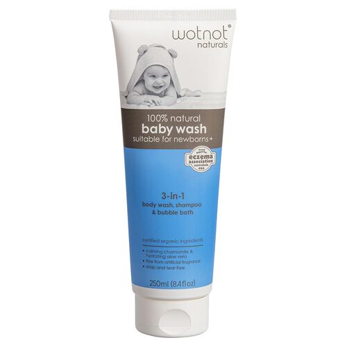 3 in 1 Natural Baby Wash 250ml