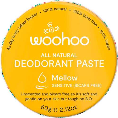 All Natural Deodorant Paste - Mellow 60g
