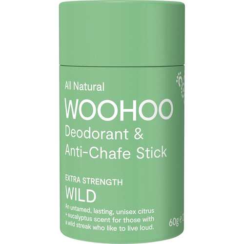 Natural Deodorant & Anti-Chafe Stick - Wild 60g