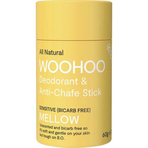 Deodorant & Anti-Chafe Stick - Mellow 60g