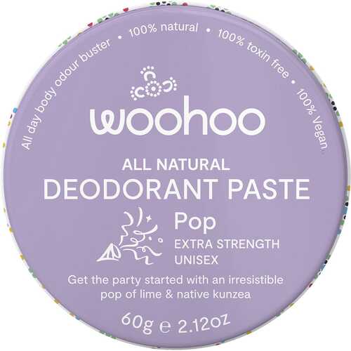 All Natural Deodorant Paste - Pop 60g