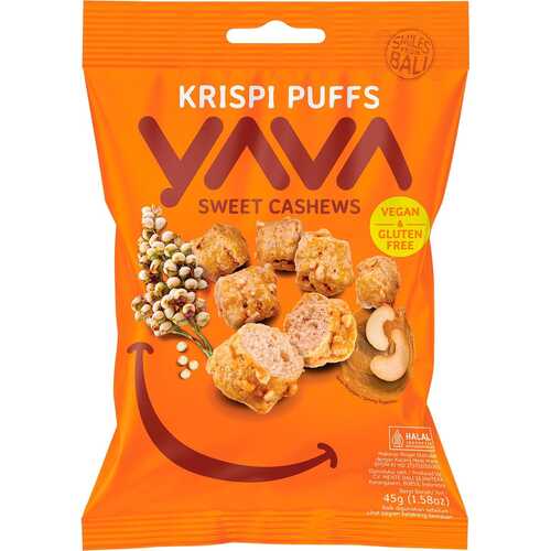 Sweet Cashews Krispi Puffs 45g