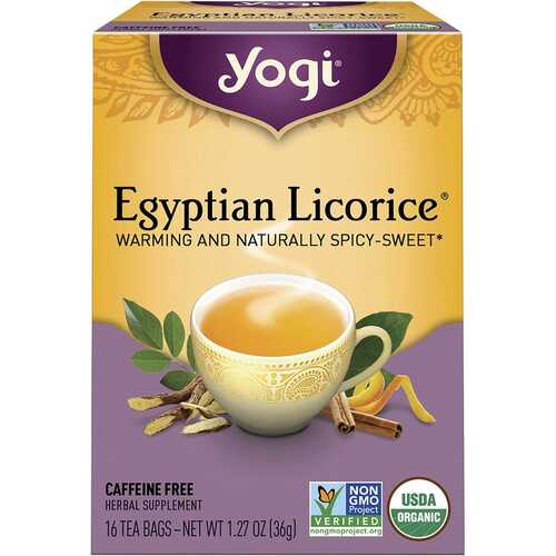 Organic Egyptian Licorice Herbal Tea Bags x16
