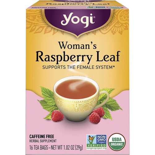 Organic Raspberry Leaf Herbal Tea Bags x16