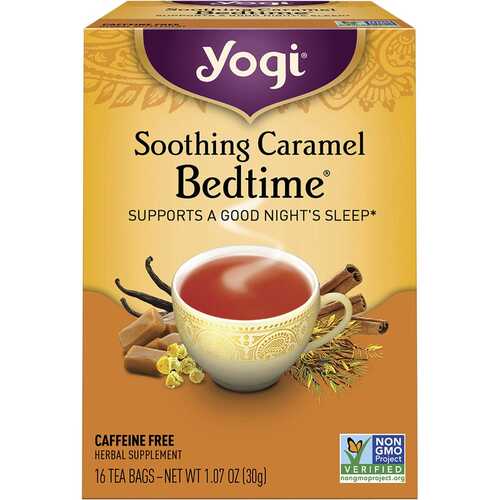 Caramel Bedtime Herbal Tea Bags x16