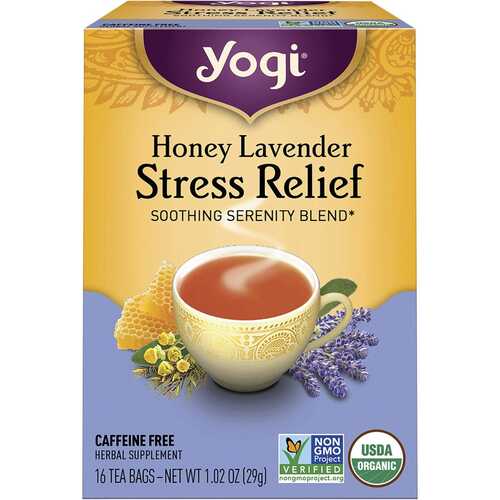 Organic Stress Relief Herbal Tea Bags x16