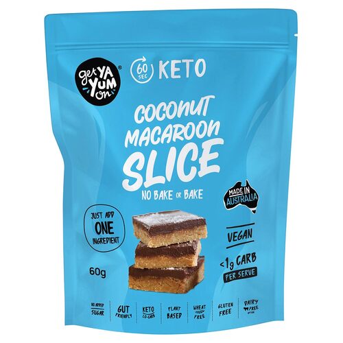 Coconut Macaroon Keto Slice (10x60g)