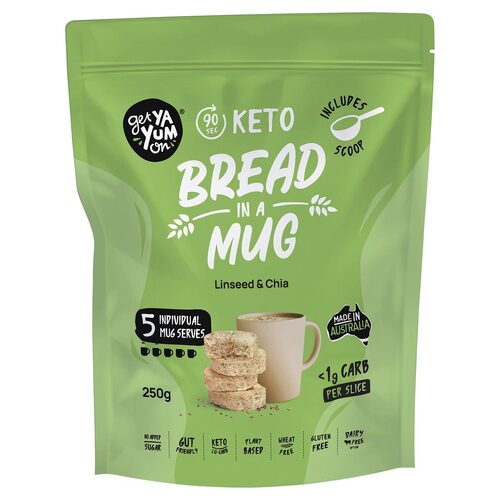 Keto Bread in a Mug - Linseed & Chia 250g